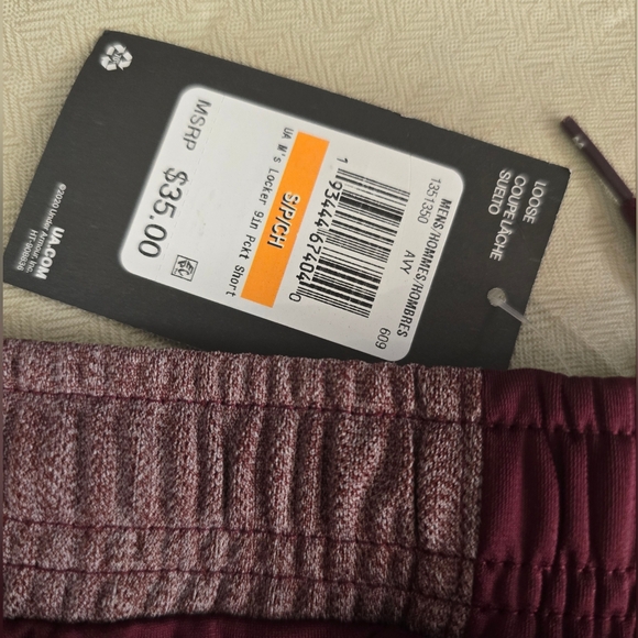 Under Armour Men's Locker 9in Pocket Shorts NWT Size Small - Picture 4 of 7